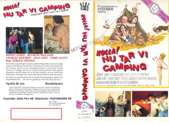 KOLLA NU TAR VI CAMPING (vhs) din video